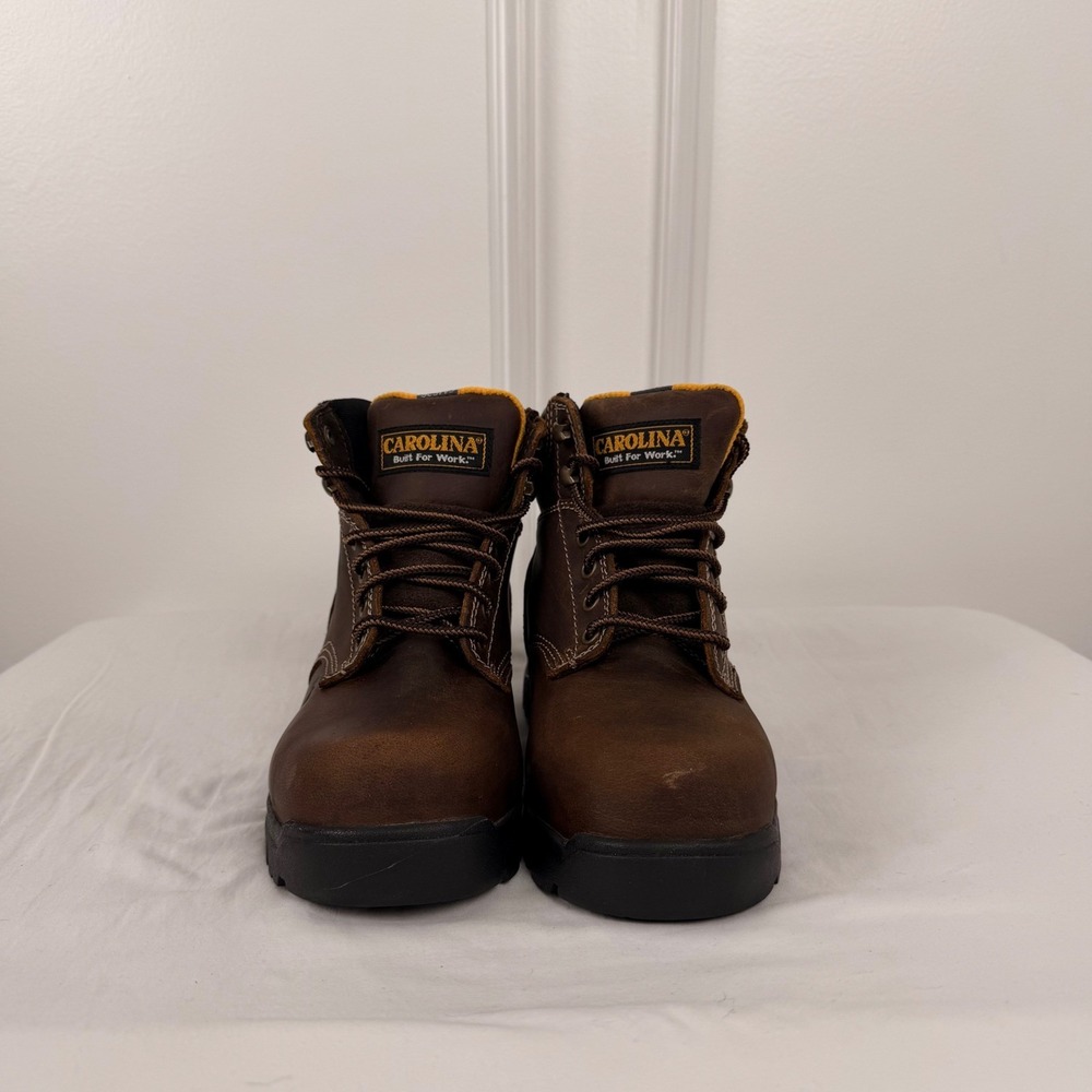 Carolina CA1626 Mens Brown Waterproof Non-Metallic Composite Toe Work Boots 6M